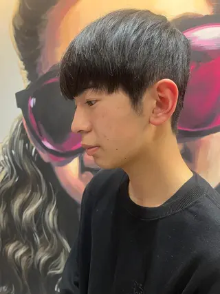 ショート カラー パーマ ヘアアレンジ メンズ キッズ ネイル マツエク・マツパ アイブロウ 久木原 ゆりのヘアスタイル