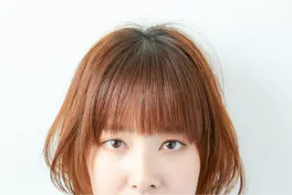 ミディアム カラー パーマ 🦋透明感カラー / 森脇　大登のヘアスタイル