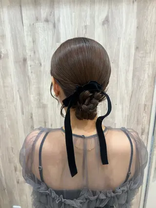 ヘアアレンジ ヘアメイクネイリスト hidemi中目黒のヘアスタイル