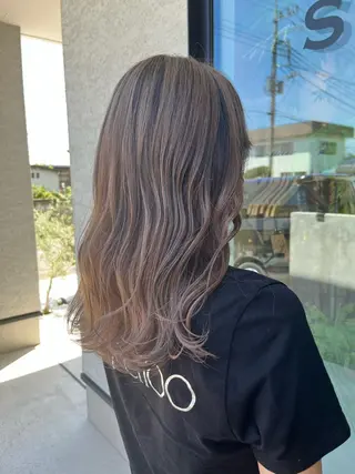 ロング カラー 手塚 亮汰のヘアスタイル