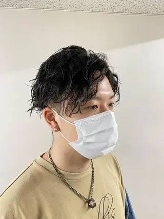 ショート パーマ 髪質改善推し 巽のヘアスタイル