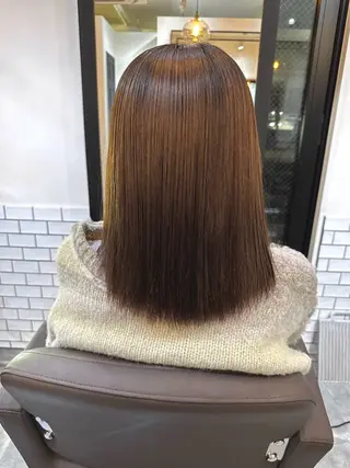 ミディアム 似合わせひなた🐥 elima調布のヘアスタイル