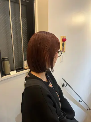 ショート miyabi🌙 大阪／梅田ヘアカラーのヘアスタイル
