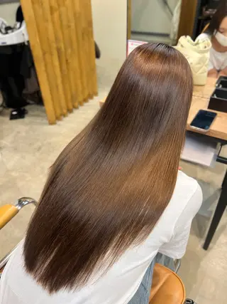 ロング 相馬 静香のヘアスタイル