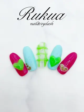 ネイル Rukua Nのマツエク・マツパデザイン
