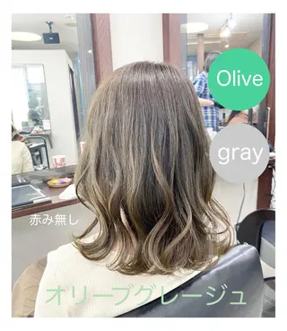 ミディアム カラー ＊横浜駅＊ 金子 誠也のヘアスタイル
