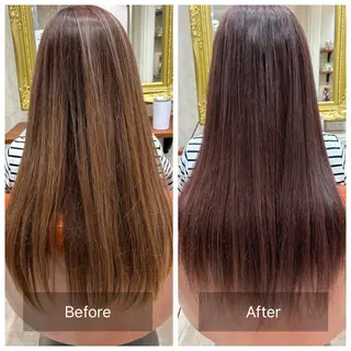 ロング カラー 白幡 彩香のヘアスタイル