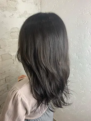セミロング 🔥ダブルカラー特化 🔥相原彰太のヘアスタイル