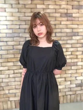 ミディアム 河野 行史のヘアスタイル