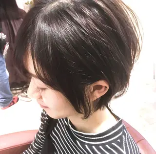 ショート カラー パーマ コトナ越谷店長 小川 良介のヘアスタイル