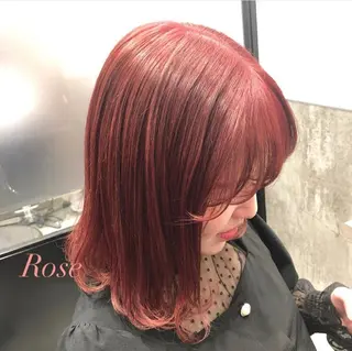 ミディアム カラー パーマ ヘアアレンジ メンズ キッズ stylist 🌸 kana.のヘアスタイル
