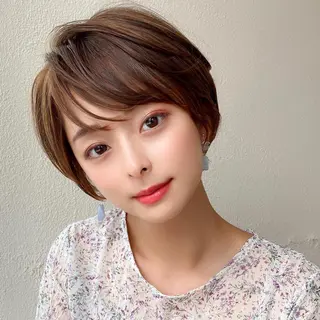 ショート カラー パーマ ヘアアレンジ キッズ ネイル マツエク・マツパ ショートの神✨AFL OAT 井上康平のヘアスタイル