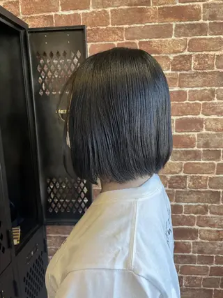 ショート カラー パーマ ヘアアレンジ メンズ キッズ ネイル マツエク・マツパ アイブロウ 久木原 ゆりのヘアスタイル