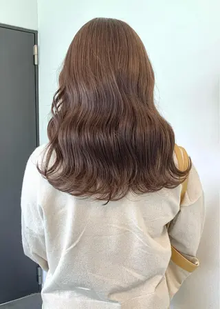 セミロング カラー 村田 来倖のヘアスタイル