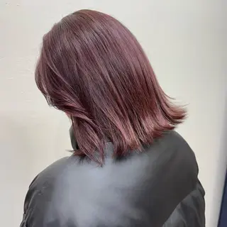 ミディアム 木村 夢のヘアスタイル