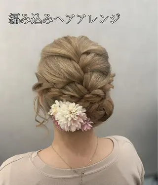 ヘアアレンジ 中川 沙里のヘアスタイル