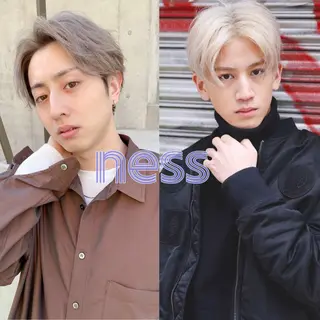 ショート カラー メンズ ness🎖️ カミカリスマ受賞のヘアスタイル