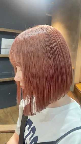 ショート カラー 吉田 光希のヘアスタイル