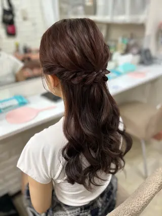 ヘアアレンジ へアセット/心斎橋 支持率No.1✨🌈のヘアスタイル