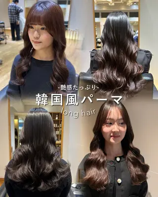 パーマ 韓国風パーマ/ オリーブ🇰🇷あゆのヘアスタイル