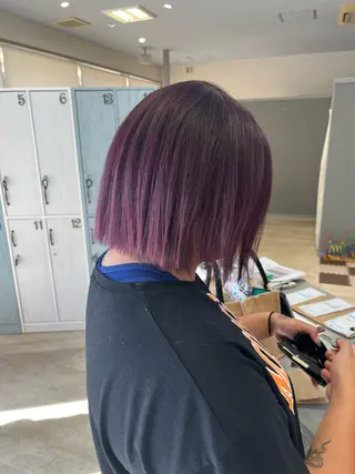 ショート 村上 佳織のヘアスタイル