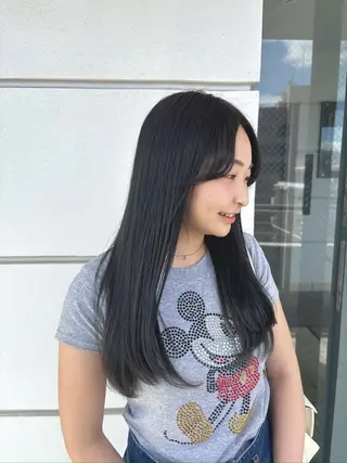 ロング カラー 🌱髪質改善×艶髪 🌱【天神美容室】のヘアスタイル