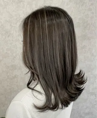 ミディアム カラー バレイヤージュ特化｜ Takuのヘアスタイル
