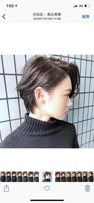 ショート ショートは任せて ミヤザキのヘアスタイル