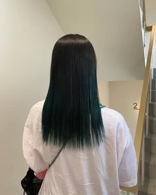 ロング 薄暮 マツイ　レンのヘアスタイル
