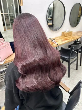 ロング カラー RYOSUKE ハイトーンのヘアスタイル