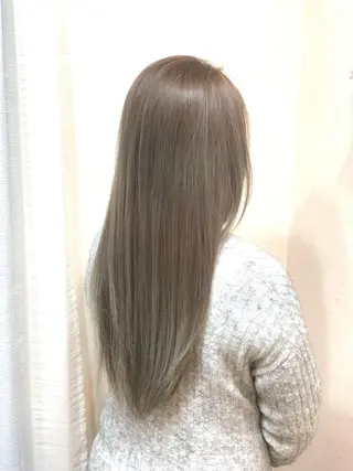 ロング カラー ささき まさとのヘアスタイル