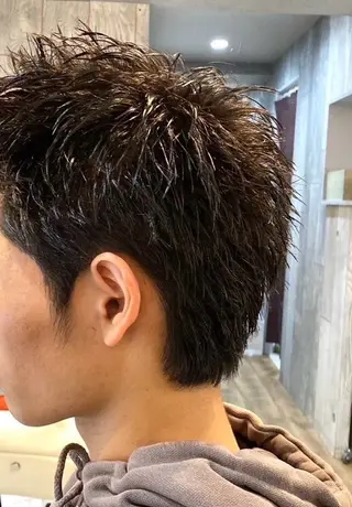 メンズ すなが/ハイライト モデル募集中のヘアスタイル