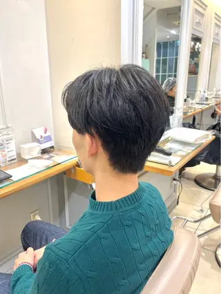 ショート メンズ メンズパーマ/ 横浜/佐藤桃香 🦥のヘアスタイル