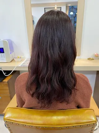 ロング カラー 柳坪 まなのヘアスタイル