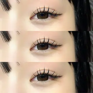 マツエク・マツパ MAQUM𖤐 Satsumiのマツエク・マツパデザイン