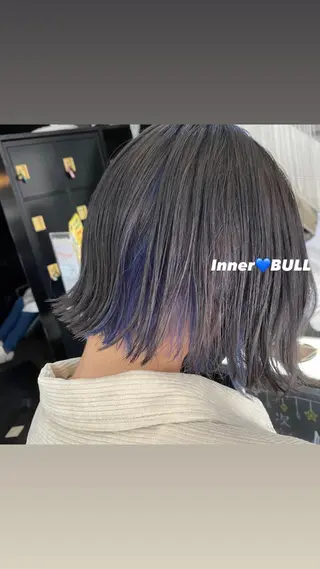 ミディアム カラー chinatsu 🧸𖤐⡱のヘアスタイル