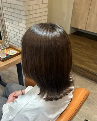 ミディアム カラー HARE nene🐿🍡のヘアスタイル
