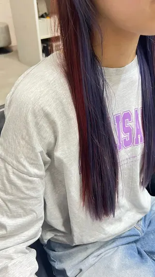 ロング カラー 🎀tokute ナオ🧸のヘアスタイル