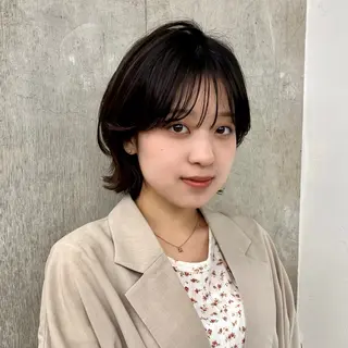 ショート かわいいを＋🎀𖤐 上品hair/ 星愛のヘアスタイル