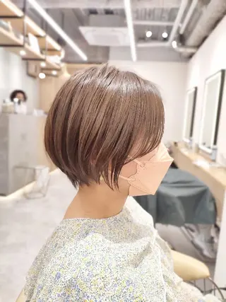 ショート 【似合わせ・レイヤー ・パーマ】海気のヘアスタイル