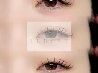 マツエク・マツパ REBEST 四條畷店のマツエク・マツパデザイン