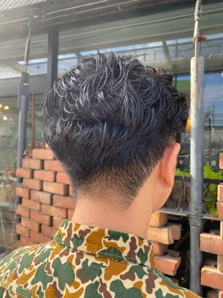 パーマ メンズ auRa  【大宮】 上形 龍也のヘアスタイル