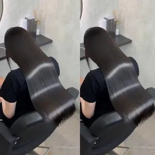 ロング 新宿/韓国風レイヤー 髪質改善/ジャッキーのヘアスタイル