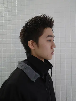 ショート カラー メンズ ✨メンズスタイル✨ Daiのヘアスタイル