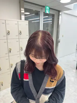 カラー noa🎀美髪縮毛/ 透明感カラーのヘアスタイル