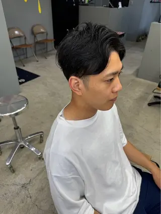 ショート パーマ メンズ メンズ専門サロン wokeのヘアスタイル