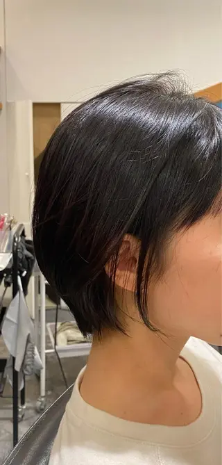 ショート 髪質改善 十河　勇作のヘアスタイル