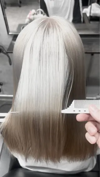 ロング 🫧髪質改善 縮毛矯正特化🫧中西のヘアスタイル
