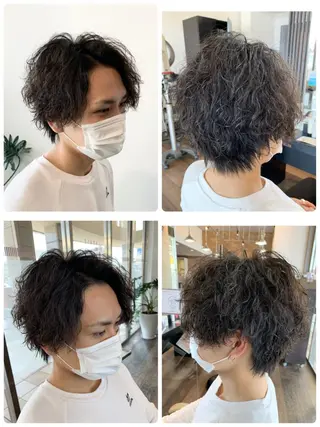 カラー パーマ メンズ 【艶カラー】 STYLE 和泉俊希のヘアスタイル