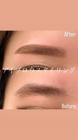 アイブロウ 眉毛/まつ毛/代官山 アイサロン🌻NAEのマツエク・マツパデザイン